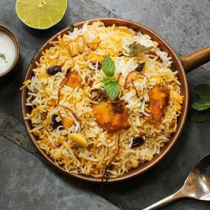 Fish biryani