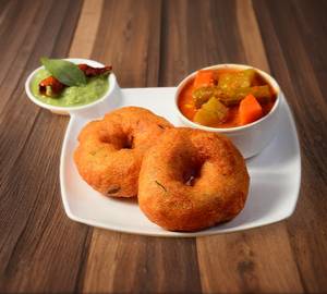 Sambar vada [2 pieces]