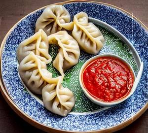 Panner steamed momos