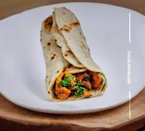 Chappathi Chicken roll