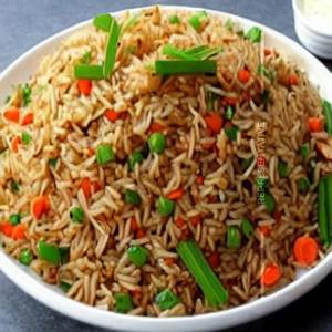 Prawn Mongolian Style Fried Rice Rice