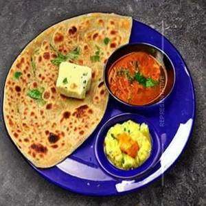 Paneer Aloo Fudina Onion