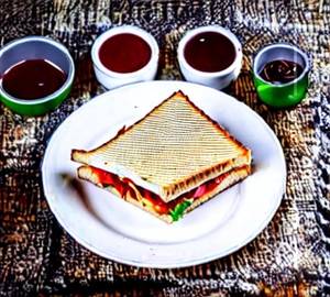 Masala Cheese Sandwich