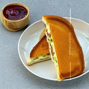 Cheese Toast Jam Sandwich