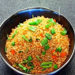 Vegetarian Nam Prik Pow Fried Rice