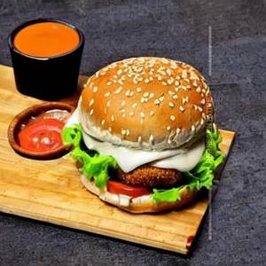 Cheesy Paneer Burger