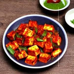 Paneer oyster sauce                                          