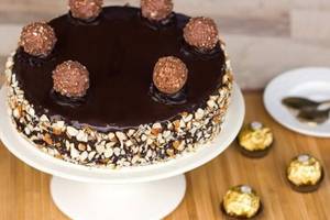 Ferrero rocher cake