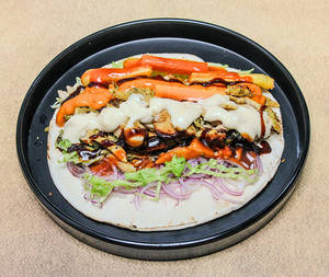 Smoky Jumbo Chicken Shawarma Roll