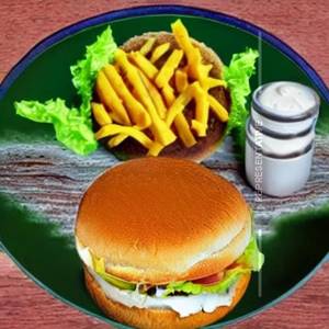 Chicken Cheese Burger