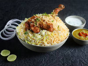 Chicken Dum Biryani.