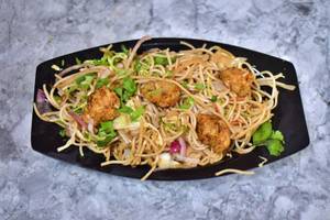 Veg Manchurian Noodles