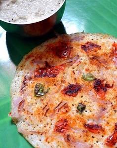 Onion Tomato Uttapam