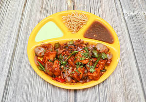 Veg Chilli Paneer Dry (10 Ps)