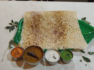 Rava Onion Masala Dosa 