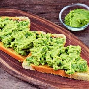 Guacamole Open Toast