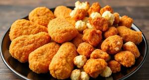 Chicken Nuggets [8 Pieces] With Popcorn Chicken [ Regular ]