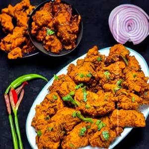 Kathi Tawa Chicken Fry