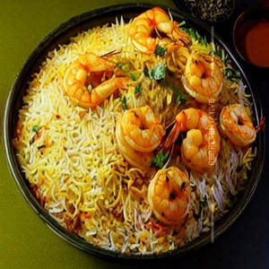 Prawn's Biryani Single