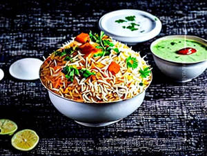 Veg. Biryani Single