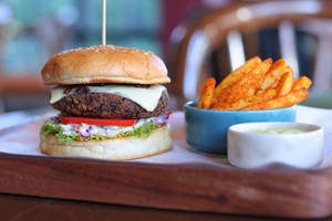 Tijuana Red Bean Burger