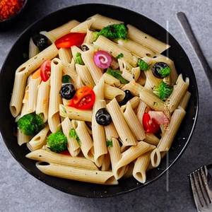 White Salad Pasta Cold