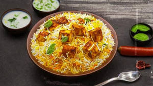Paneer Biryani Full