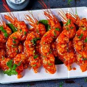 Chilly Prawns