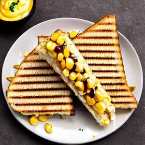 Grilled Cheese Corn Sandwhich 