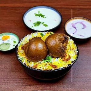 Egg Mutton Biryani