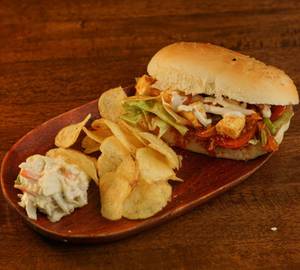 Hashtag Sandwich With Chips 