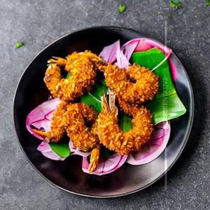 Sesame Fried Prawns