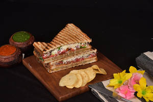 Veggie Cheesy Grilled Sandwich