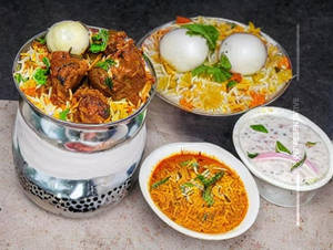 Mutton Double Gosht Biryani