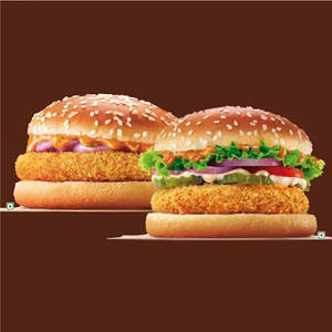 Friendly Meal Of Veg Burger