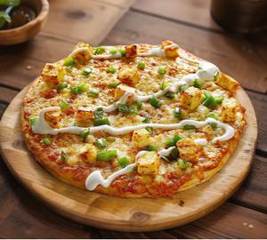 7" Paneer And Capsicum Pizza
