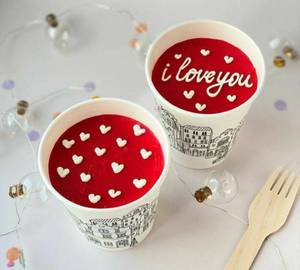Love You Cake Cups