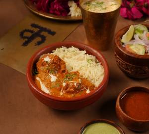 Chicken Murgh Makhani With Jeera Rice