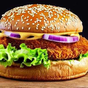 Decker Chicken Burger [Triple]