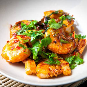 Prawn Chilly Fry