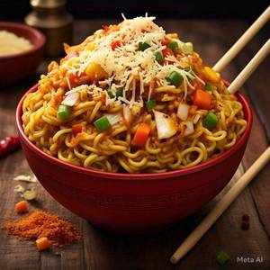 Veg Schezwan Cheese Maggi