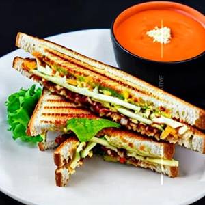 Paneer Chilly Grill Sandwich