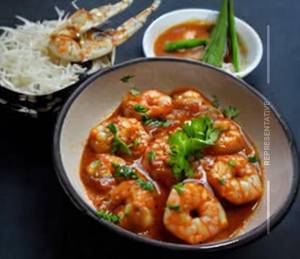 CHILLY PRAWNS GRAVY