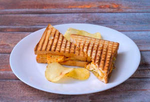 Paneer Tikka Grilled Sandwich