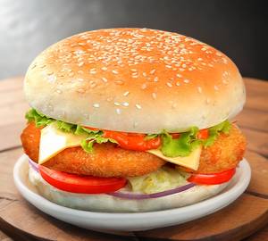 Crispy Aloo Tikki Burger