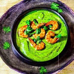 Prawns In Signature Green Sauce