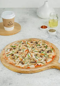 Mushroom Cheese Pizza