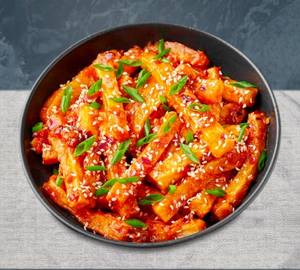 Honey chilli potato