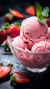 Strawberry Icecream