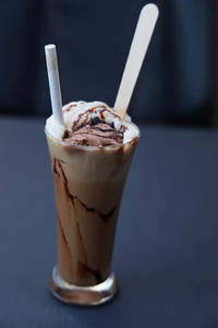 Cold Coffee With Ice Cream